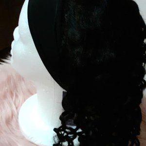 Heavenly Hair 100% Human Hair Water Wave Headband Wig